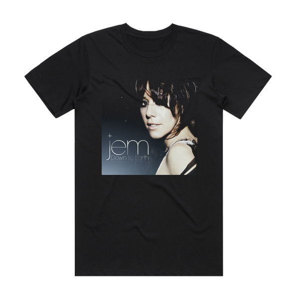 Jem Down To Earth Album Cover T-Shirt Black