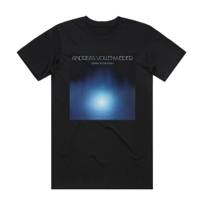 Andreas Vollenweider Down To The Moon 1 Album Cover T-Shirt Black