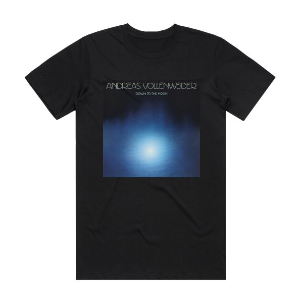 Andreas Vollenweider Down To The Moon 1 Album Cover T-Shirt Black