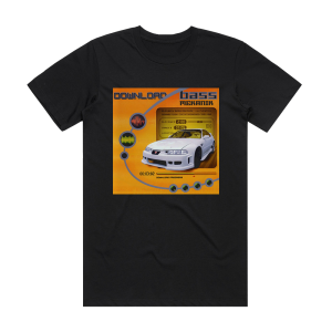 Bass Mekanik Download Album Cover T-Shirt Black