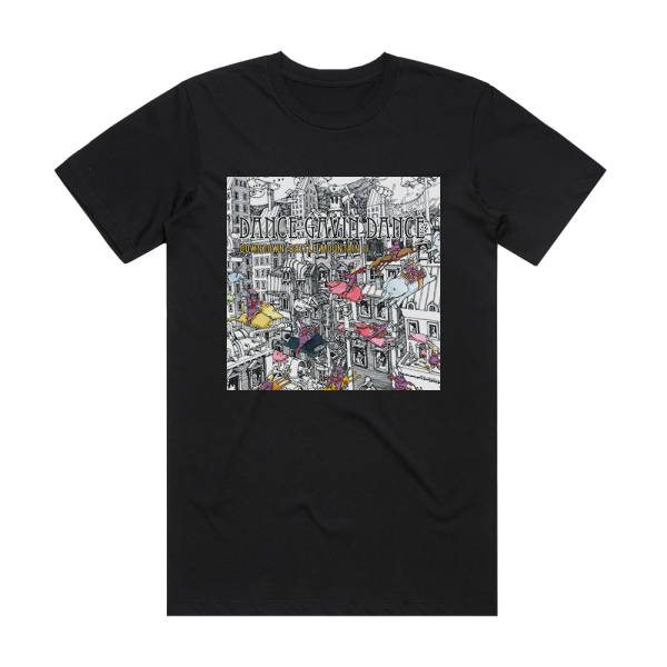 Dance Gavin Dance Downtown Battle Mountain Ii Album Cover T-Shirt Black