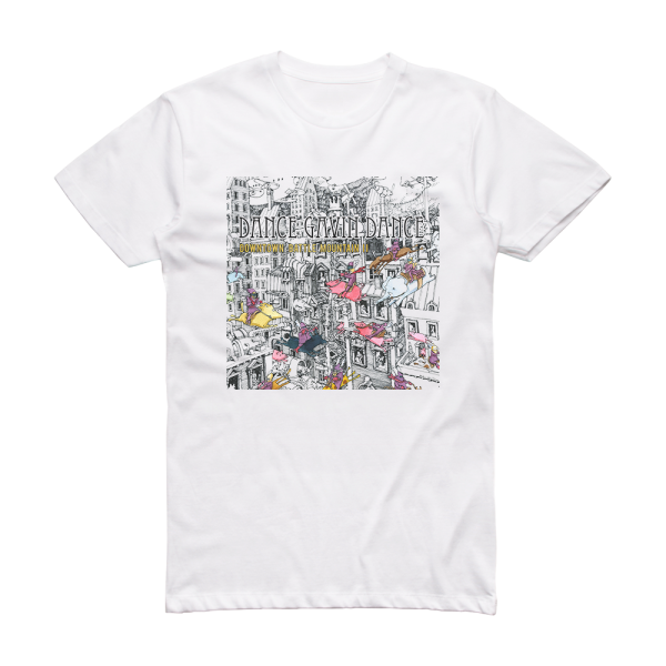 Dance Gavin Dance Downtown Battle Mountain Ii Album Cover T-Shirt White