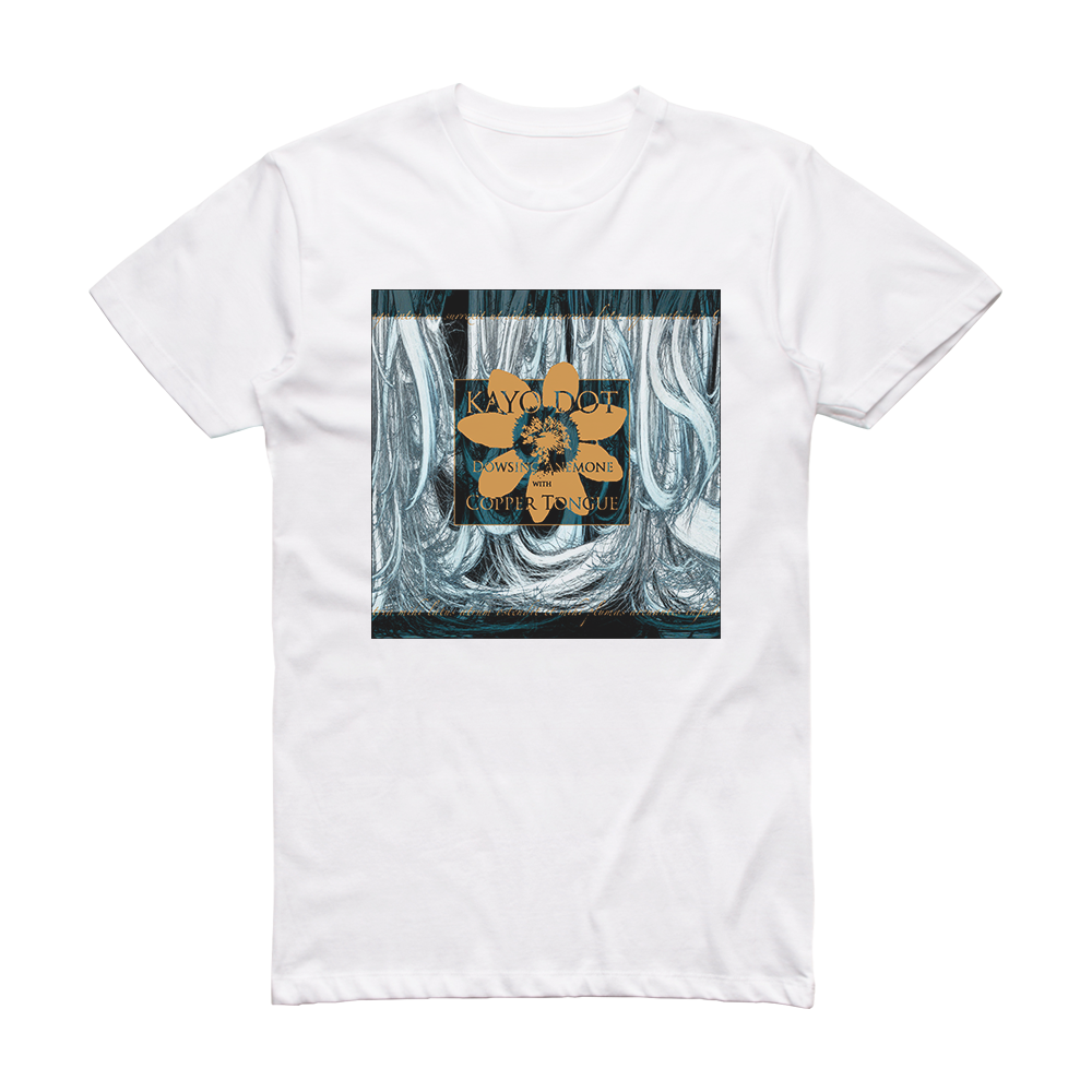 Kayo Dot Dowsing Anemone With Copper Tongue Album Cover T-Shirt White ...