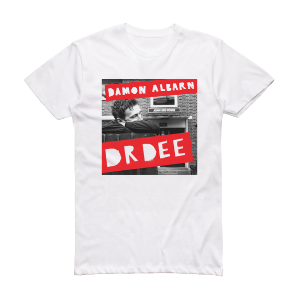 Damon Albarn Dr Dee Album Cover T-Shirt White