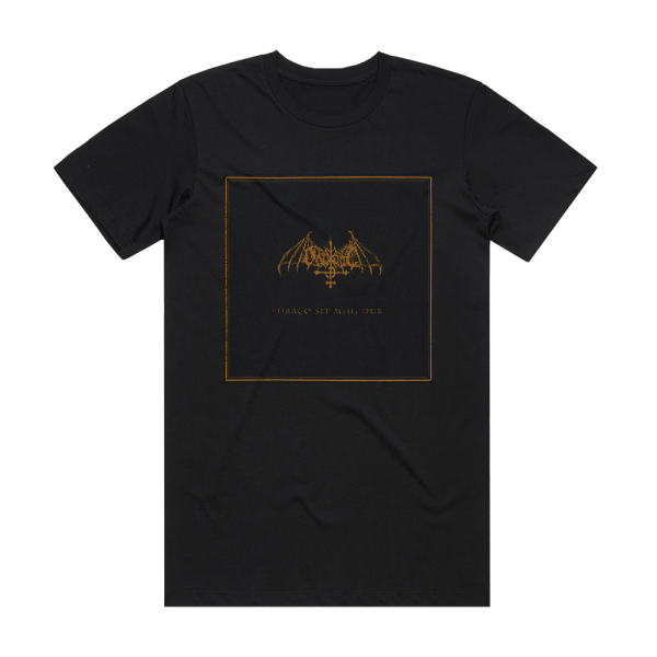 Ondskapt Draco Sit Mihi Dux 1 Album Cover T-Shirt Black