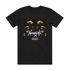 Necrodeath Draculea Album Cover T-Shirt Black