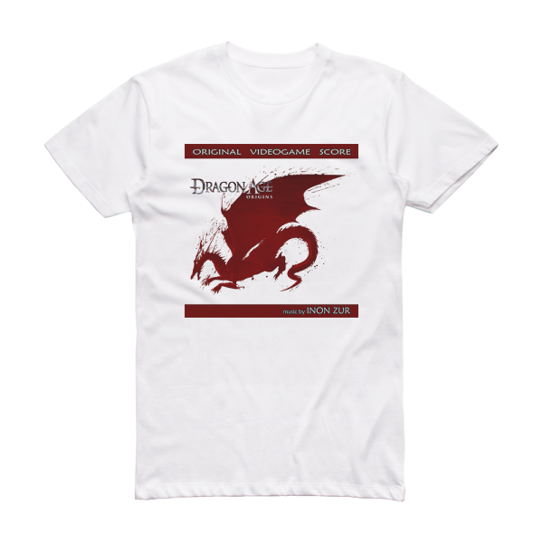 Inon Zur Dragon Age Origins Album Cover T-Shirt White