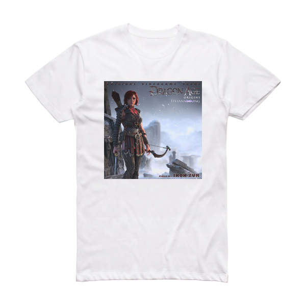 Inon Zur Dragon Age Origins Lelianas Song Album Cover T-Shirt White