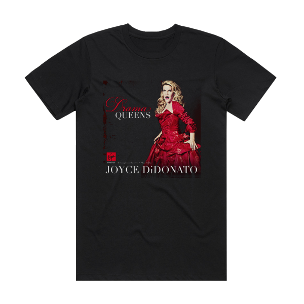 Joyce DiDonato Drama Queens Album Cover T-Shirt Black