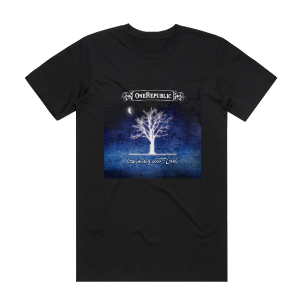 OneRepublic Dreaming Out Loud Album Cover T-Shirt Black