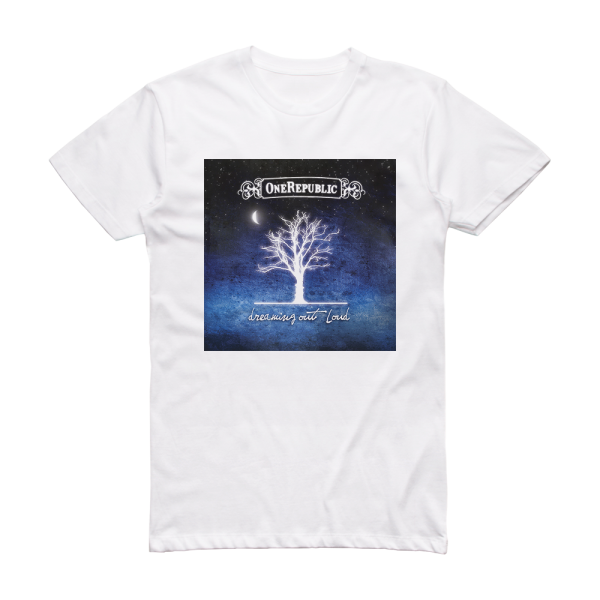 OneRepublic Dreaming Out Loud Album Cover T-Shirt White