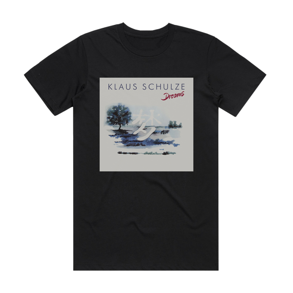 Klaus Schulze Dreams Album Cover T-Shirt Black