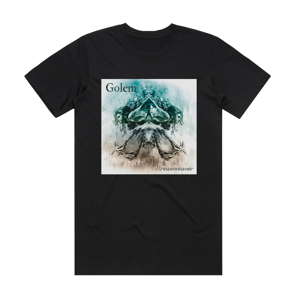 Golem Dreamweaver Album Cover T-Shirt Black
