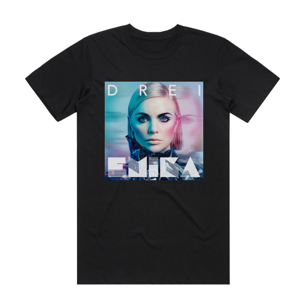 Emika Drei Album Cover T-Shirt Black