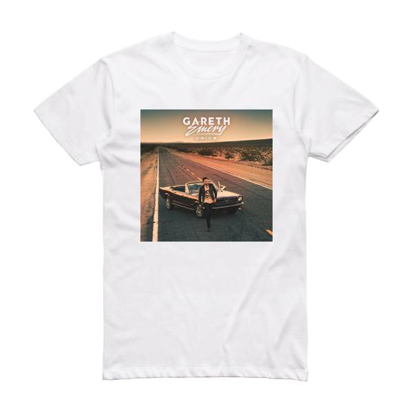 Gareth Emery Drive Album Cover T-Shirt White