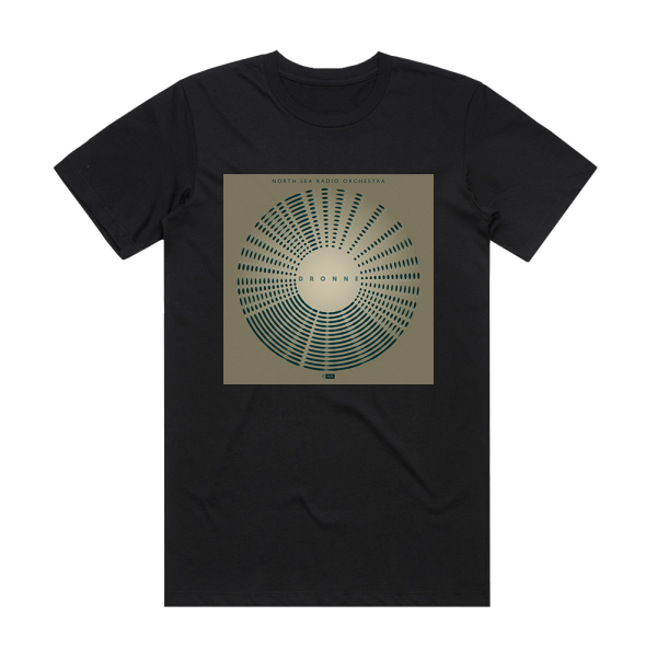 North Sea Radio Orchestra Dronne Album Cover T-Shirt Black