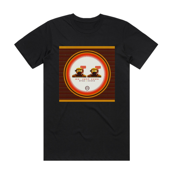 Ms John Soda Drop Scene Album Cover T-Shirt Black