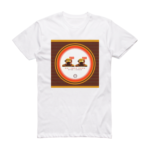 Ms John Soda Drop Scene Album Cover T-Shirt White