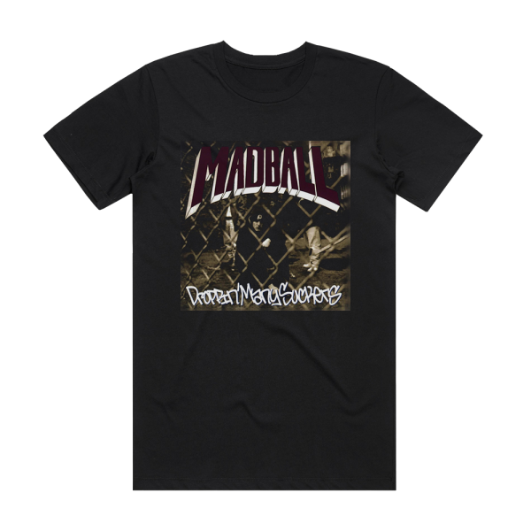 Madball Droppin Many Suckers Album Cover T-Shirt Black