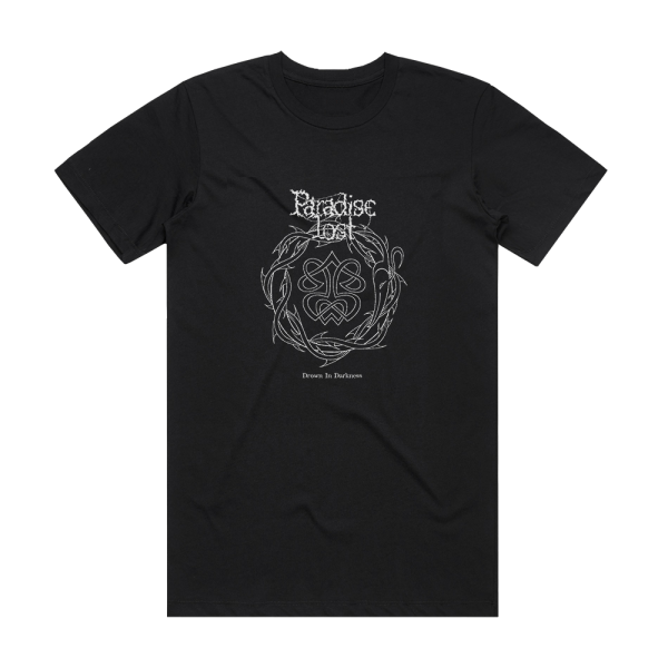 Paradise Lost Drown In Darkness The Early Demos Album Cover T-Shirt Black