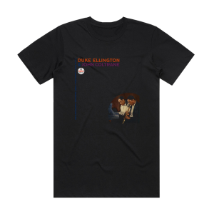 Duke Ellington Duke Ellington John Coltrane 2 Album Cover T-Shirt Black