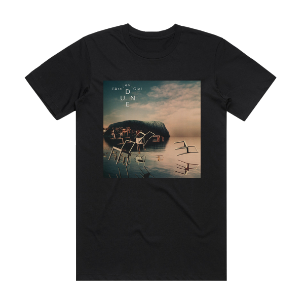 LArc~en~Ciel Dune 10Th Anniversary Edition  Album Cover T-Shirt Black