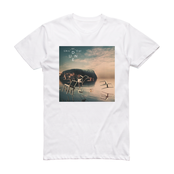 LArc~en~Ciel Dune 10Th Anniversary Edition  Album Cover T-Shirt White