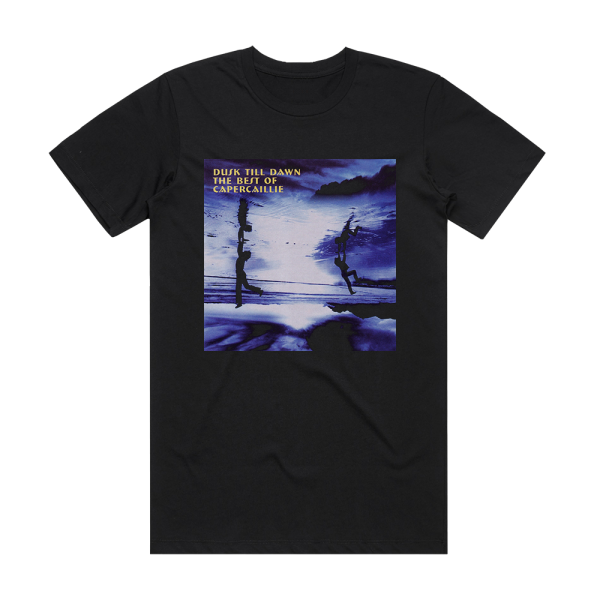 Capercaillie Dusk Till Dawn The Best Of  Album Cover T-Shirt Black