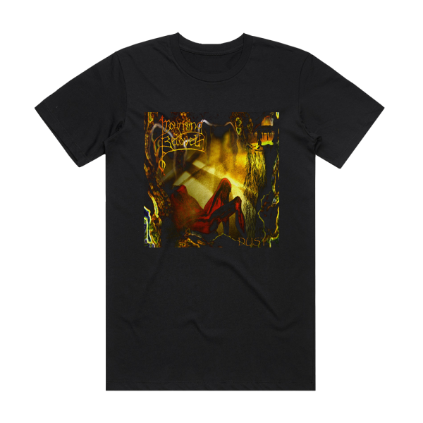 Mourning Beloveth Dust 2 Album Cover T-Shirt Black