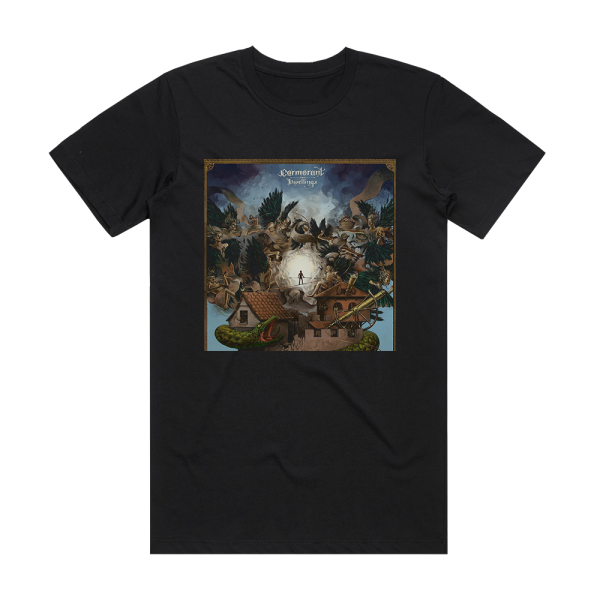 Cormorant Dwellings Album Cover T-Shirt Black