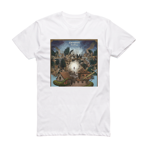 Cormorant Dwellings Album Cover T-Shirt White