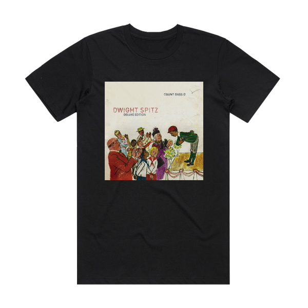 Count Bass D Dwight Spitz Album Cover T-Shirt Black