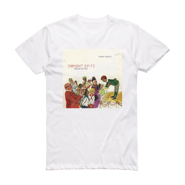 Count Bass D Dwight Spitz Album Cover T-Shirt White