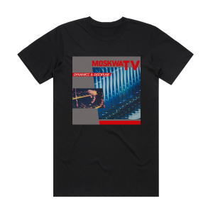 Moskwa TV Dynamics Discipline Album Cover T-Shirt Black