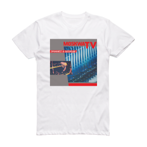 Moskwa TV Dynamics Discipline Album Cover T-Shirt White