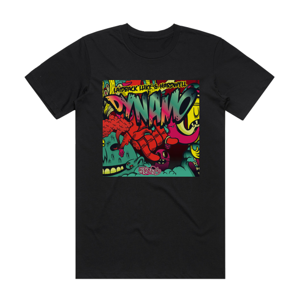 Laidback Luke Dynamo Album Cover T-Shirt Black