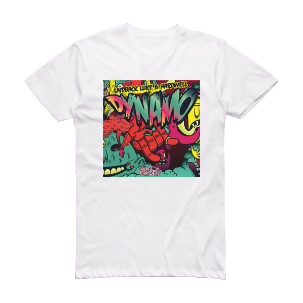 Laidback Luke Dynamo Album Cover T-Shirt White