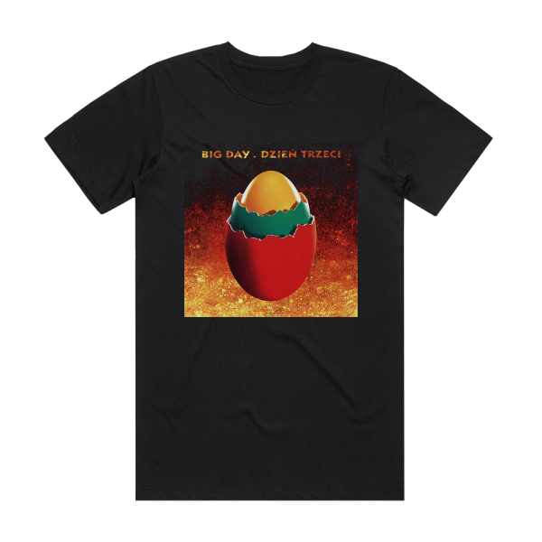 Big Day Dzie Trzeci Album Cover T-Shirt Black