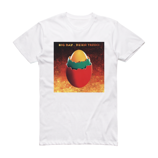 Big Day Dzie Trzeci Album Cover T-Shirt White