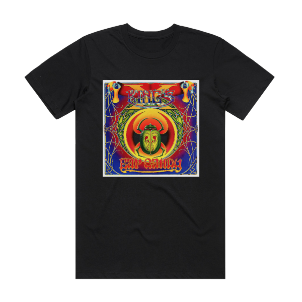 Kings X Ear Candy Album Cover T-Shirt Black