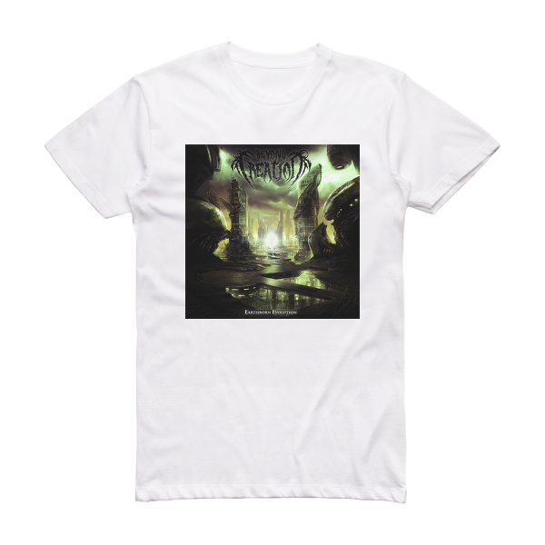 Beyond Creation Earthborn Evolution 1 Album Cover T-Shirt White