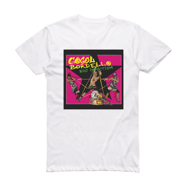 Gogol Bordello East Infection Album Cover T-Shirt White