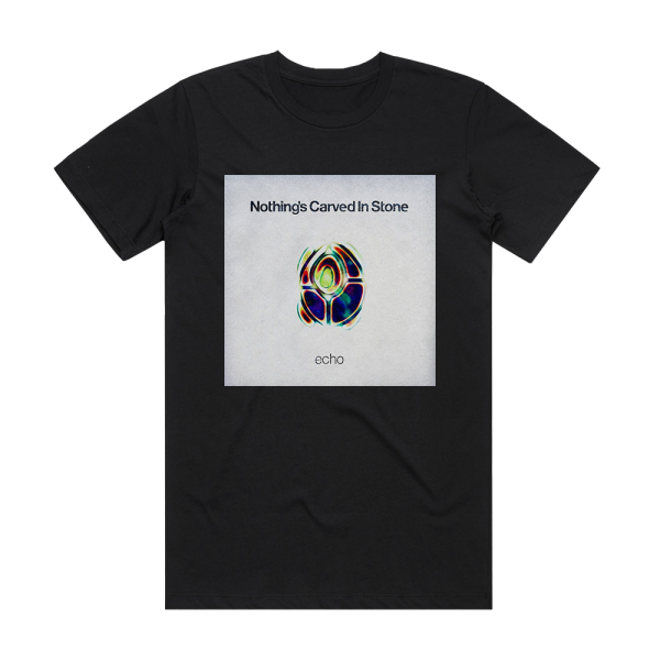 Nothing’s Carved In Stone Echo Album Cover T-Shirt Black