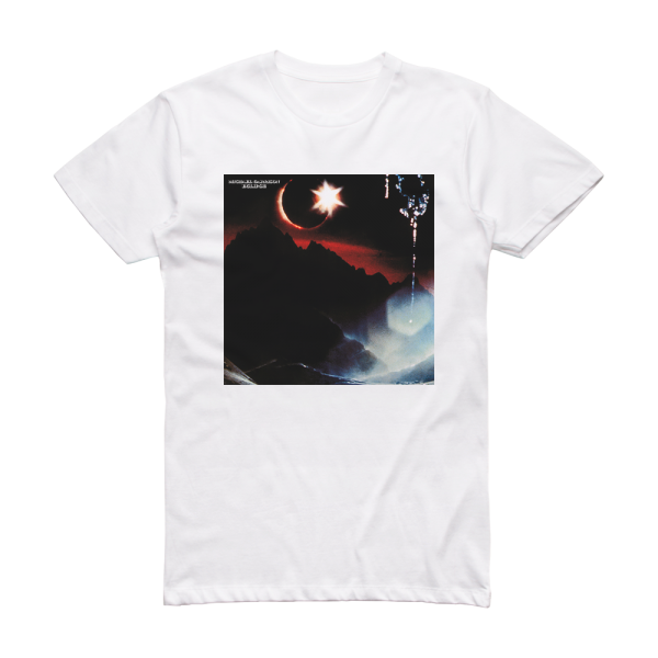 Michael Garrison Eclipse Album Cover T-Shirt White