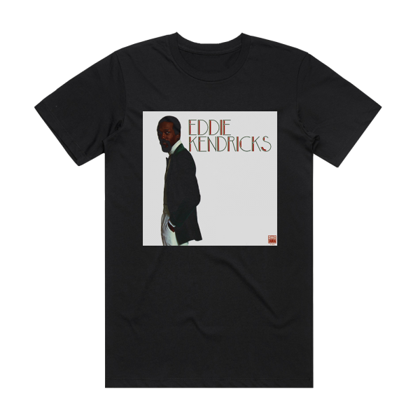 Eddie Kendricks Eddie Kendricks Album Cover T-Shirt Black