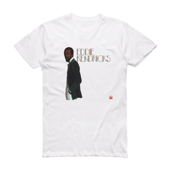 Eddie Kendricks Eddie Kendricks Album Cover T-Shirt White