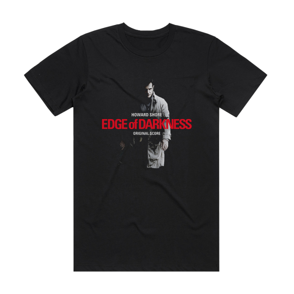 Howard Shore Edge Of Darkness Album Cover T-Shirt Black