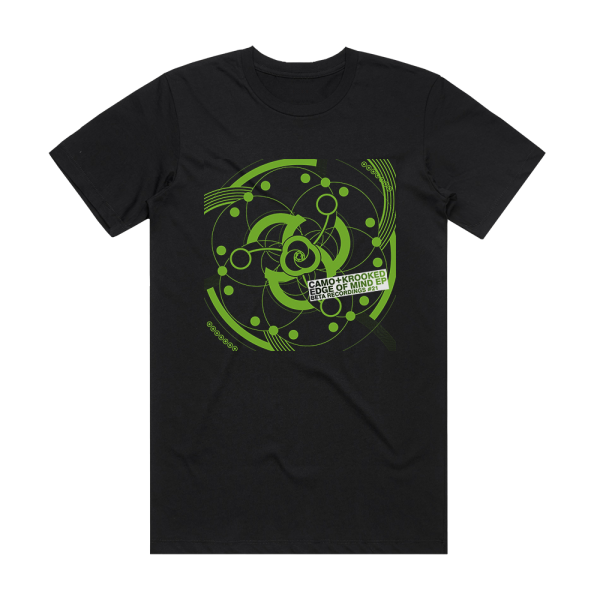 Camo and Krooked Edge Of Mind Ep Album Cover T-Shirt Black