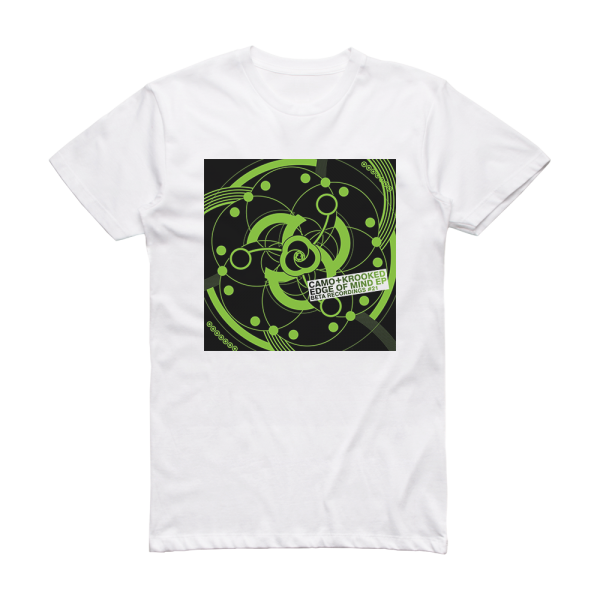 Camo and Krooked Edge Of Mind Ep Album Cover T-Shirt White