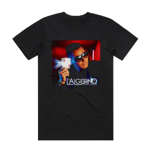 L Algerino Effet Miroir Album Cover T-Shirt Black